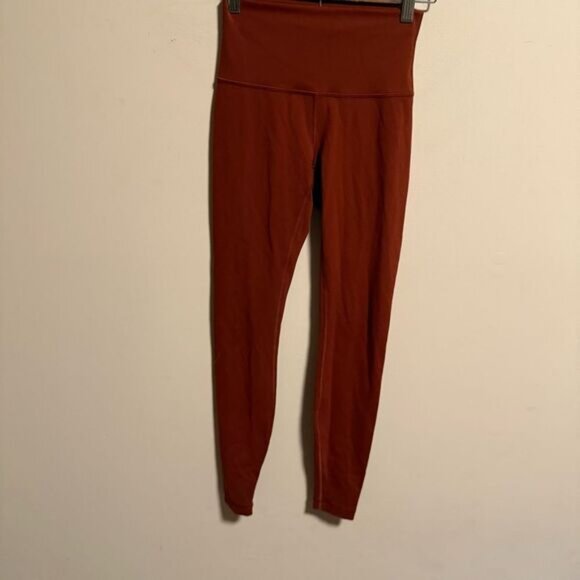 Lululemon Wunder Train High-Rise Tight 28" Dark Terracotta- Size 4 - Picture 7 of 7